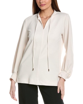 tie neck tunic