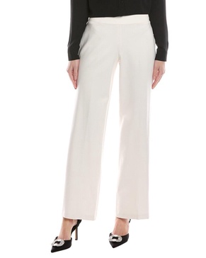 Anne Klein Womens Knit Polka Dot Straight Leg Pants