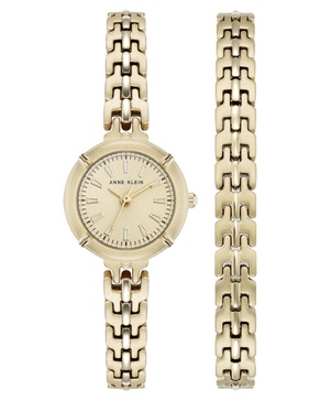 Anne Klein Women's Watch and Bracelet Set