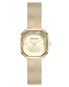 Women's Quartz Estate Octagonal Gold-Tone Stainless Steel Mesh Bracelet Watch, 24mm
