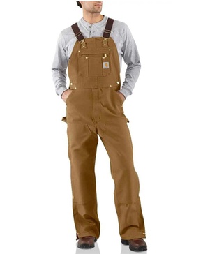 Carhartt Men's Loose Fit Firm Duck Bib Overall