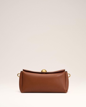 Brown Leather Carrousel Bag