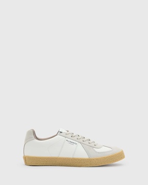 AllSaints Jamie leather sneakers in white