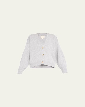 Zanzibar Cropped Wool-Cashmere Cardigan
