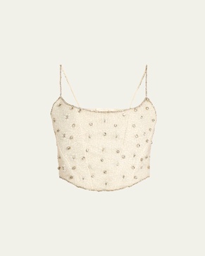Minto Embellished Corset Top