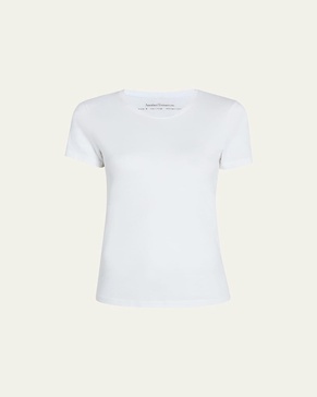 Crew-Neck Cotton Tee