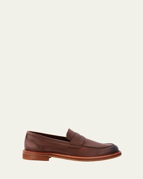 Men's Ease Grained Leather Penny Loafers
