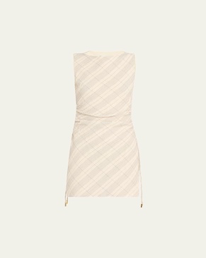 Kai Textured Sleeveless Mini Dress