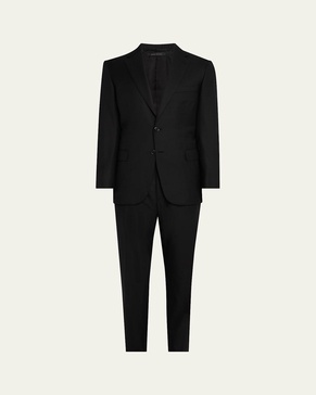 Men's Brunico Essential Virgin Wool Two-Piece Suit