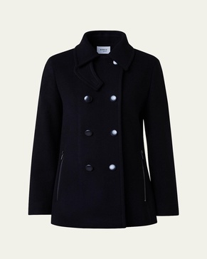 Cashmere and Wool-Blend Top Coat