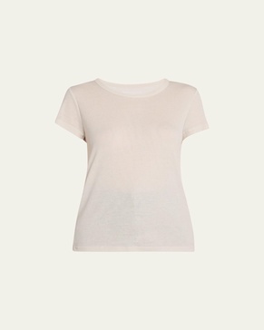 Lyocell Cotton Baby Ribbed Tee