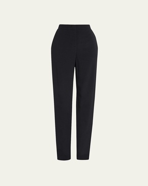 Cady Straight-Leg Trousers