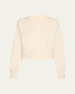 Miro Boxy Cashmere Crewneck Sweater