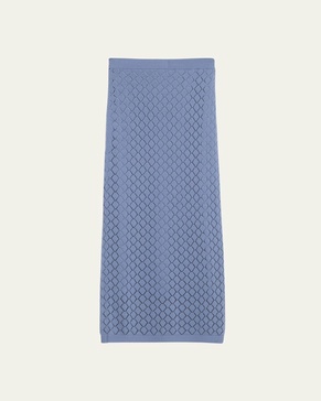 Addison Pointelle Knit Skirt