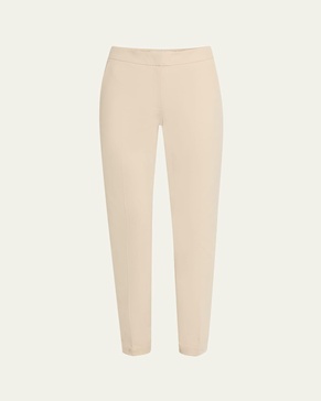 Manhattan Cropped Stretch Twill Skinny Pants