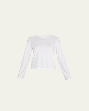 Sherman Long-Sleeve Cotton Tee