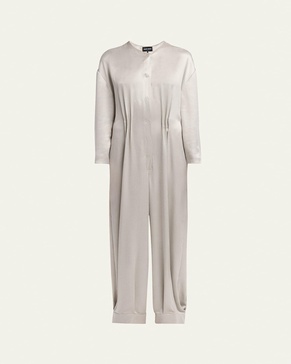 Loose Long Sleeve Jumpsuit