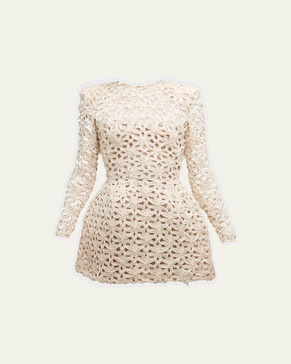 Casey Floral Fit-&-Flare Mini Dress