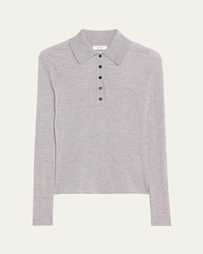 Alex Merino Wool Polo Top