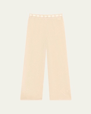 Angel Fish Knit Lace Joggers