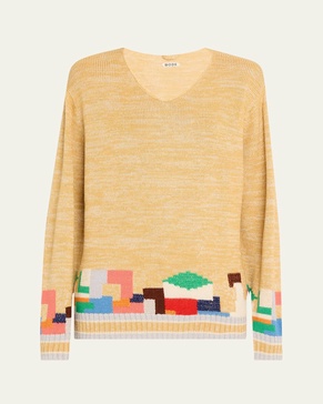 Swatch Abstract Knit Sweater