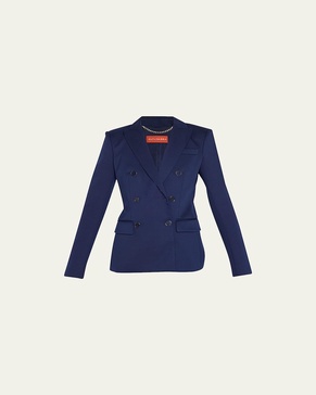Indiana Double-Breasted Tailored Jacket
