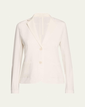 Soft Touch Two-Button Blazer