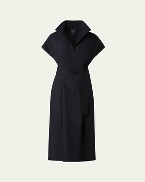 Cotton Poplin Midi Shirtdress
