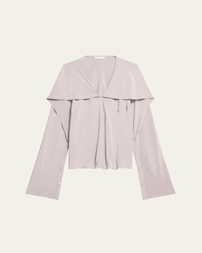Silk Scarf Blouse