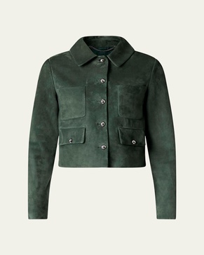 Astley Suede Patch Pocket Jacket