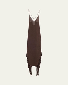 Stalactite Midi Slip Dress