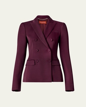Indiana Double-Breasted Wool Jacket