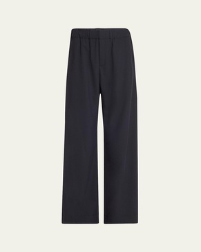 Jackson Straight-Leg Snap Pants