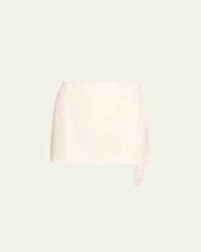 Kelley Fringe Mini Skirt