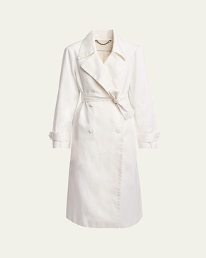Ronald Double-breasted Belted Coat