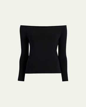 Leotard Off-Shoulder Cotton Top