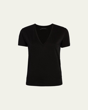 Cotton V-Neck Tee