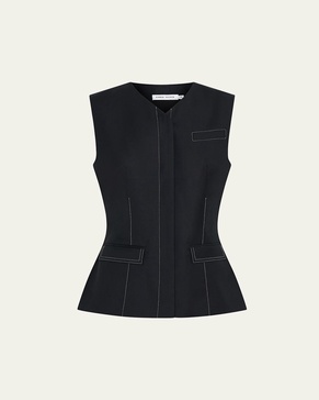 Phillipa Sleeveless Fitted Top