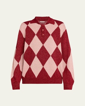 Jockey Argyle Polo Sweater
