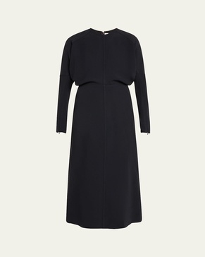 Dolman Cady Midi Dress