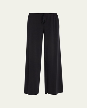 Bariem Wide-Leg Jersey Pants