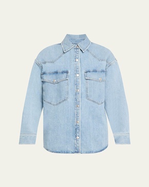 Lotta Long-Sleeve Denim Shirt