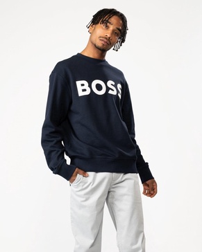 Crew-neck Sweatshirt With Logo Print