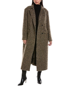 AllSaints James Check Wool-Blend Jacket