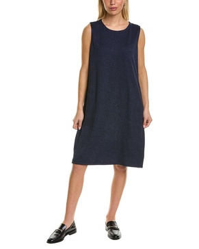 melange crewneck tank dress