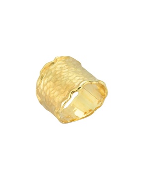 I. Reiss 14K Hammered Ring
