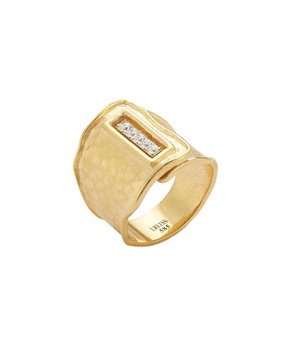 I. Reiss 14K 0.20 ct. tw. Diamond Cuff Ring