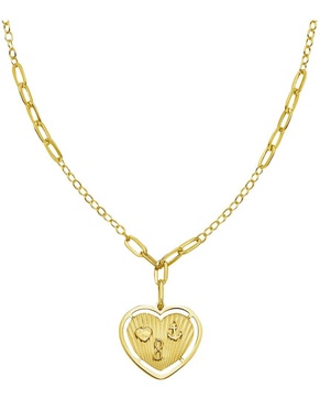 Italian Gold 14K Heart Necklace
