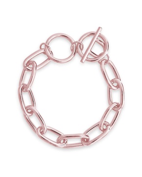 Sterling Forever 14K Rose Gold Plated Bracelet