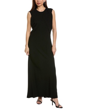 Lafayette 148 New York Shawl Sleeve Gown